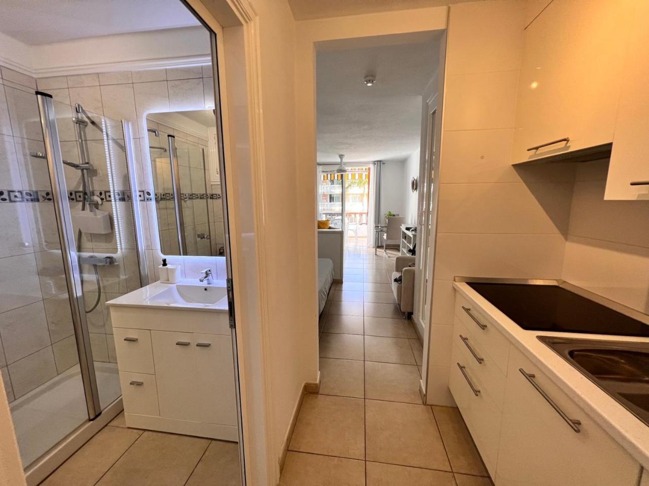 Seafront New Modern Apartment Playa de las Americas  Bagian luar foto